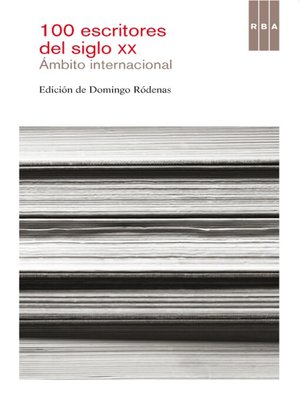 cover image of 100 escritores del siglo XX. Ámbito Internacional